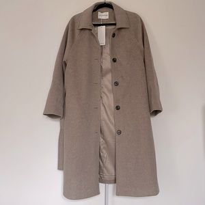 NWT Long Peacoat